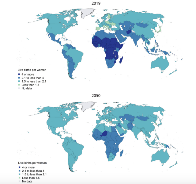 2019世界各国人口_世界各国人口分布图