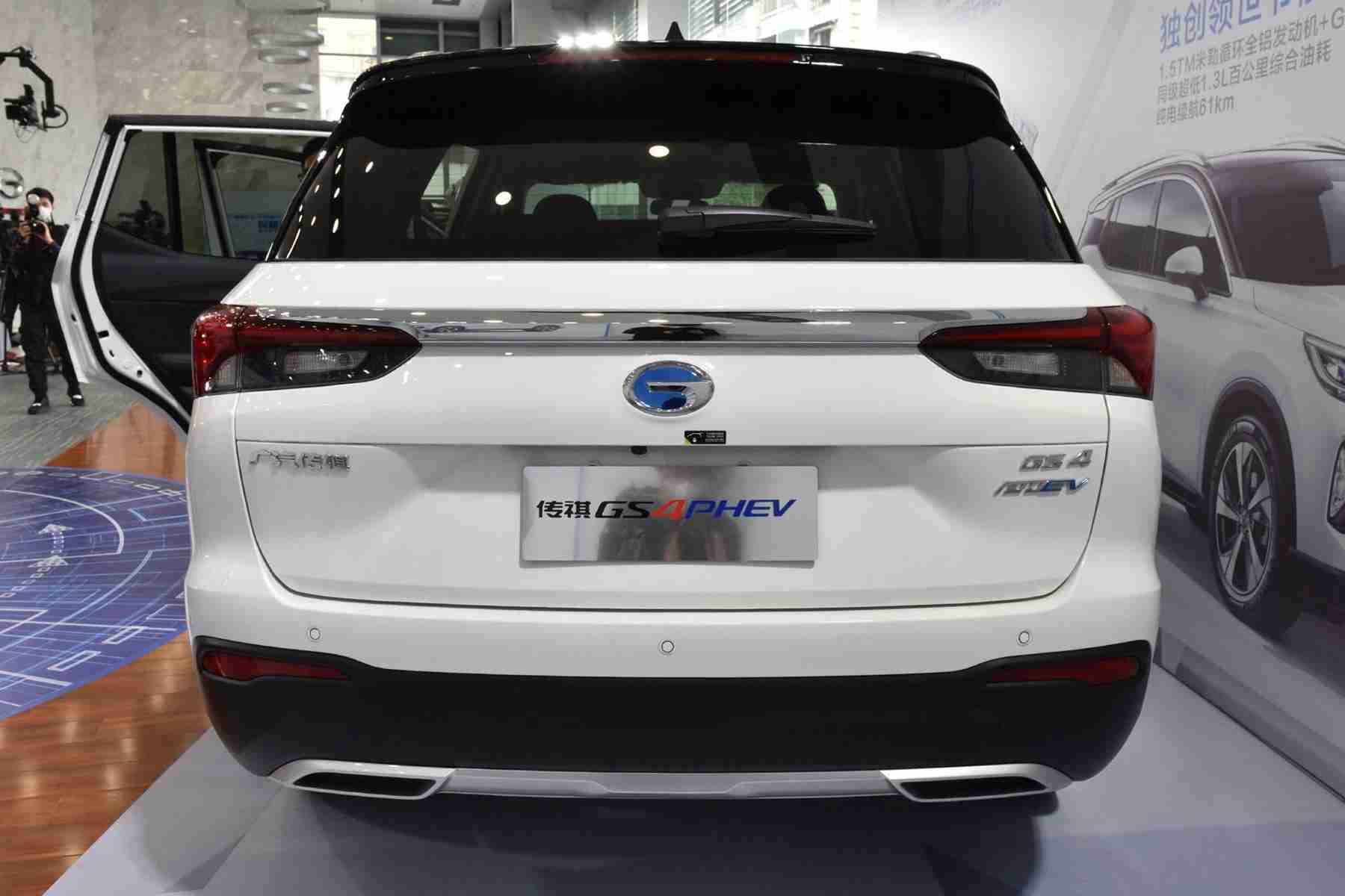 广汽传祺gs4phev正式上市售价16381938万元