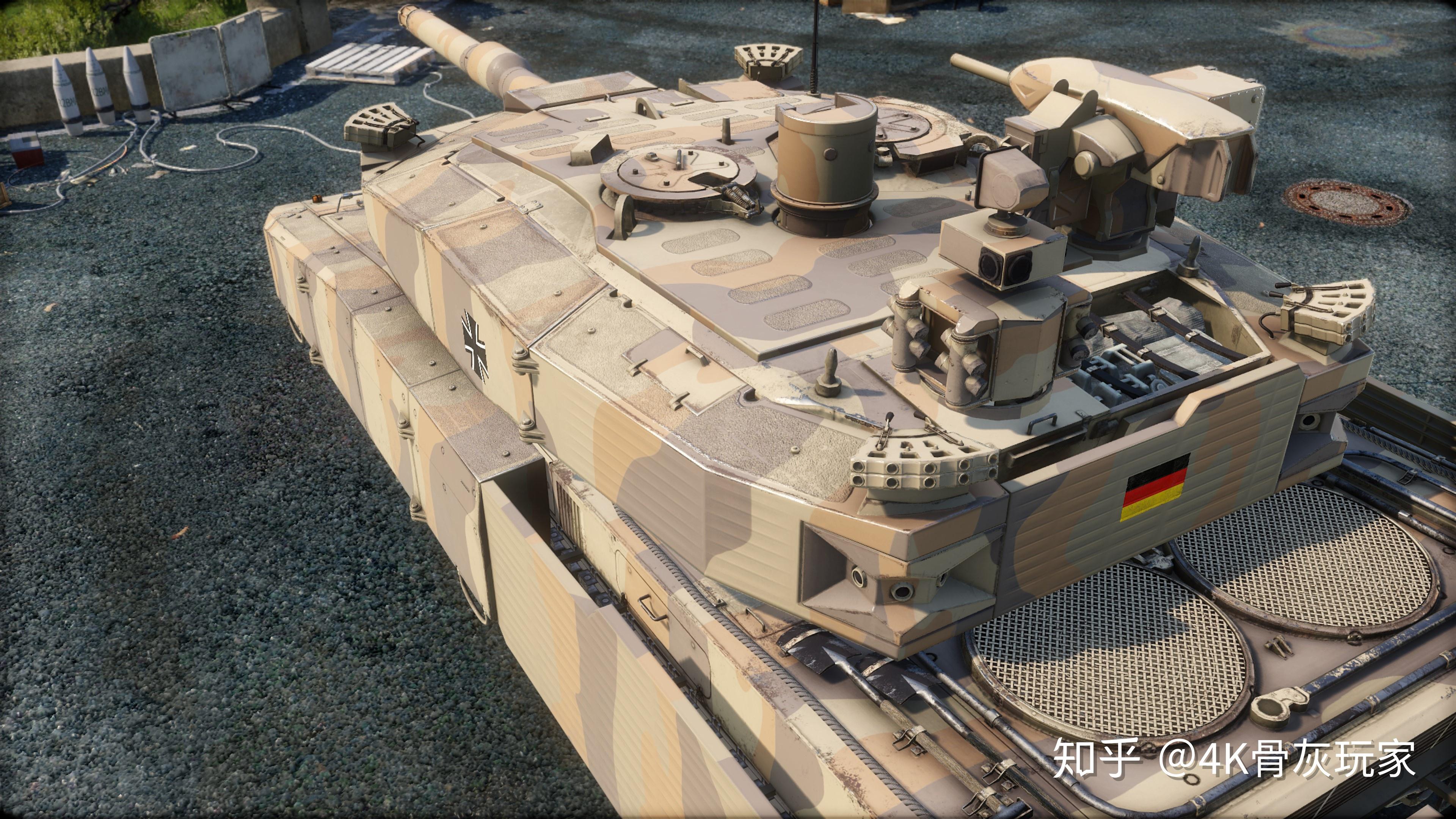 你绝对没见过的德国豹ii革命豹重坦涂装装甲战争033更新4k超清游戏