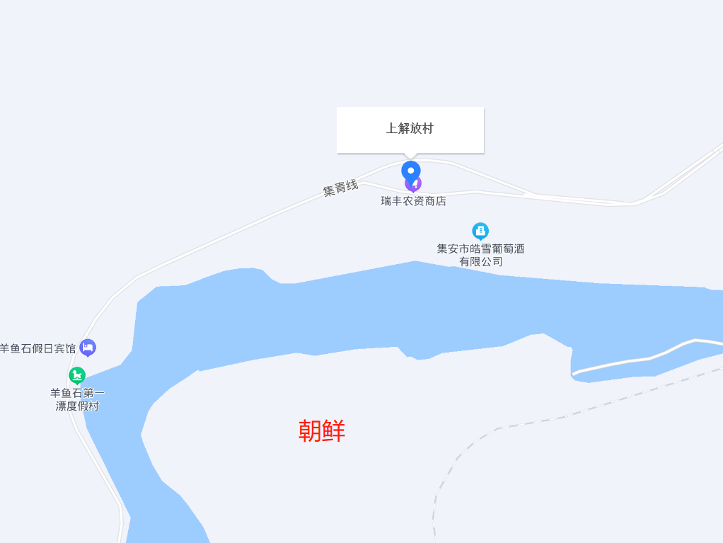 吉林集安市地图图片