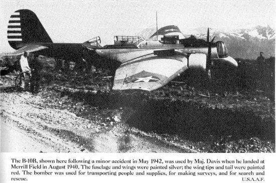 5.马丁b10轰炸机