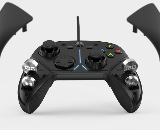 手感与颜值俱佳北通阿修罗3游戏手柄有线版开箱体验