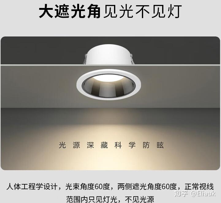 LED防眩光筒灯怎么选? - 知乎