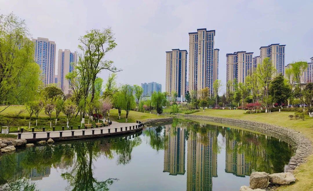 聚焦这里是景观优美的开放型城市绿色生态空间