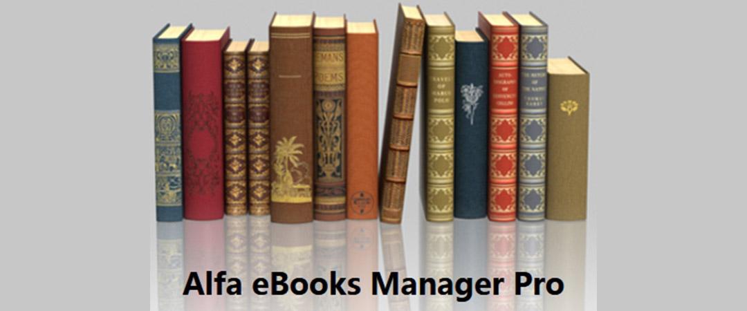 free Alfa eBooks Manager Pro 8.6.14.1