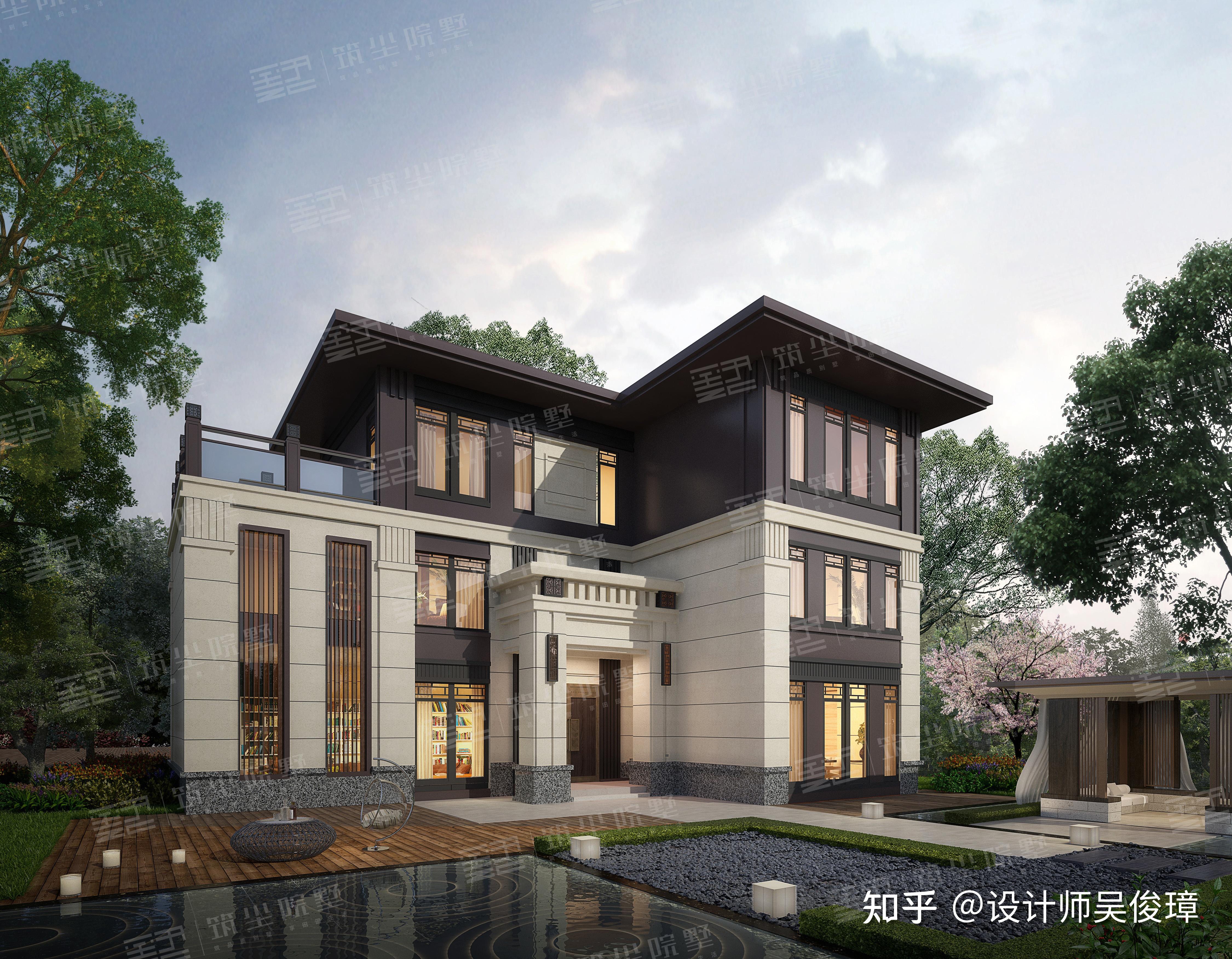 在农村打算自建一栋别墅,外墙砖的颜色怎么搭配比较好? - 知乎