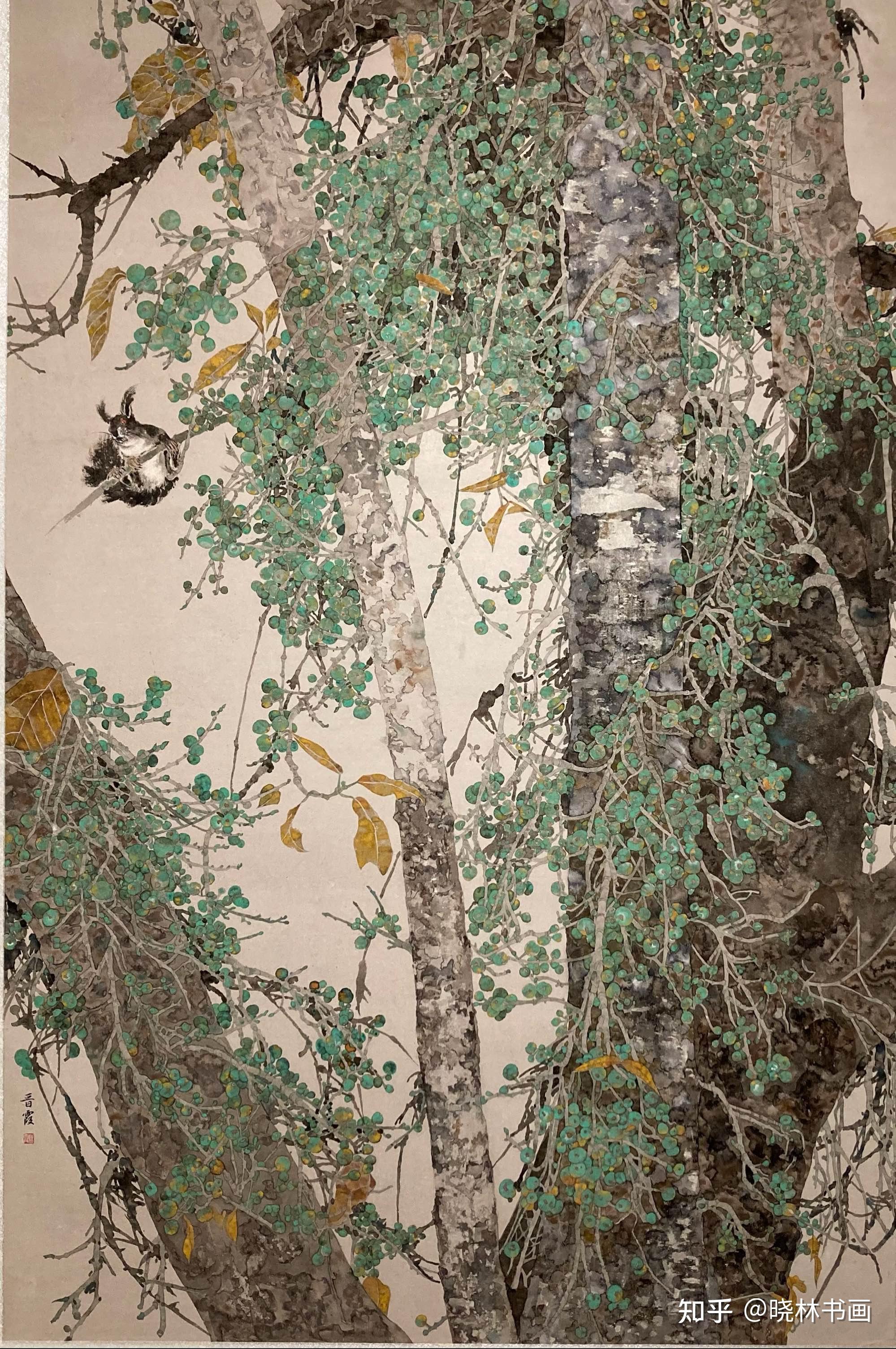 工笔工艺工具观工笔画展