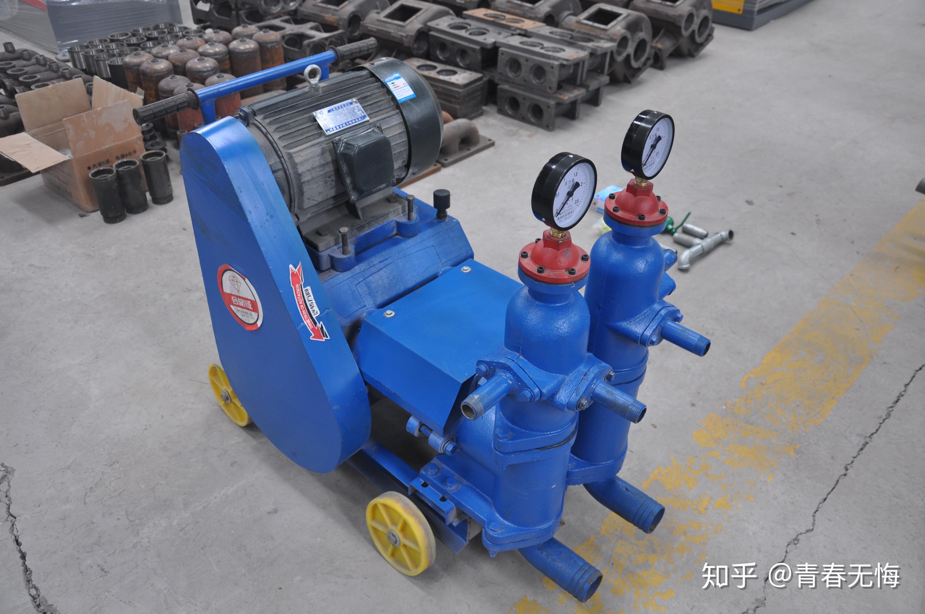 小型灰浆泵电动灰浆注浆机价格低 - 知乎