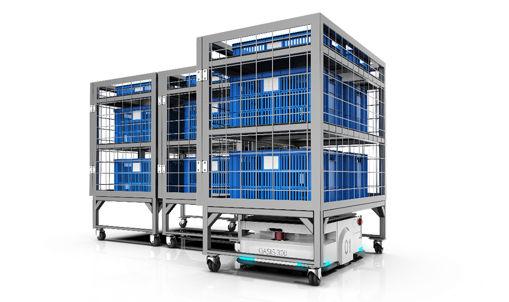 1,节省人工,提高效率在仓储行业应用agv小车分拣货物时,可以节省大量