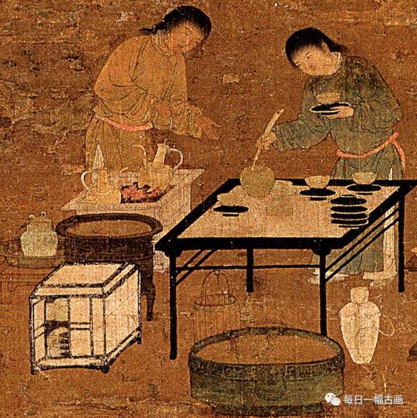 古人的野外派对 |【北宋】赵佶《文会图》