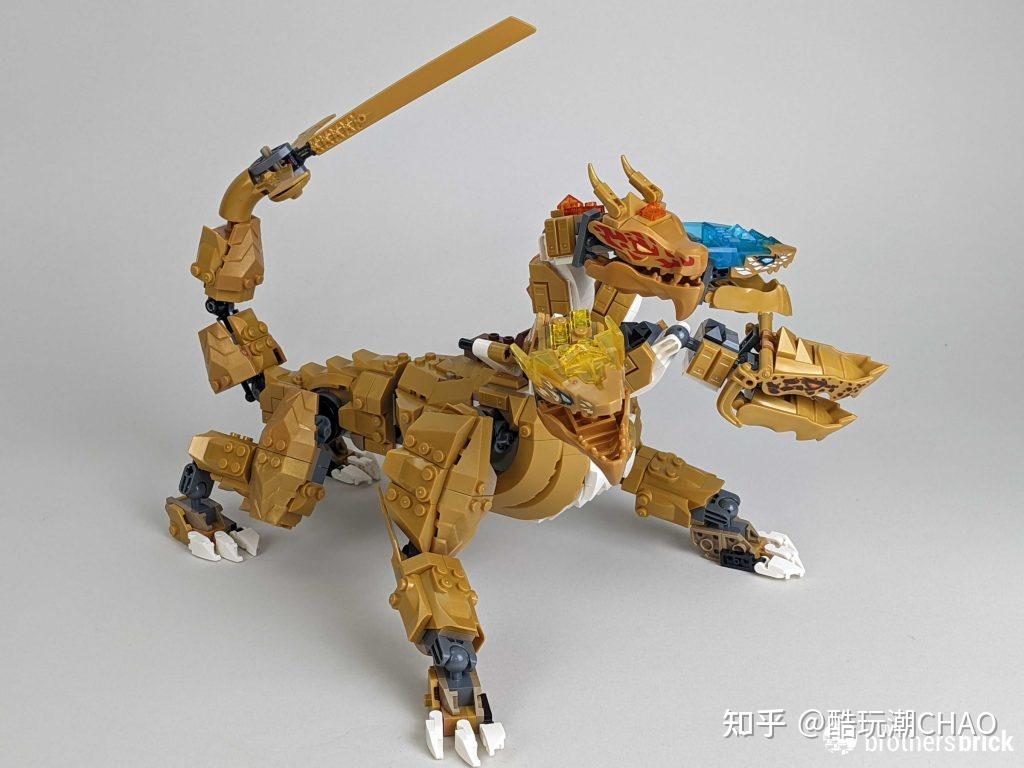乐高幻影忍者71774劳埃德的黄金神龙开箱评测