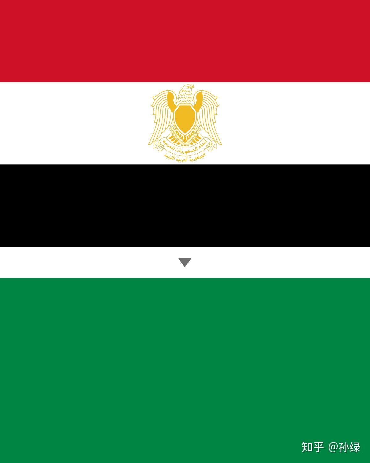 利比亚国旗全绿图片