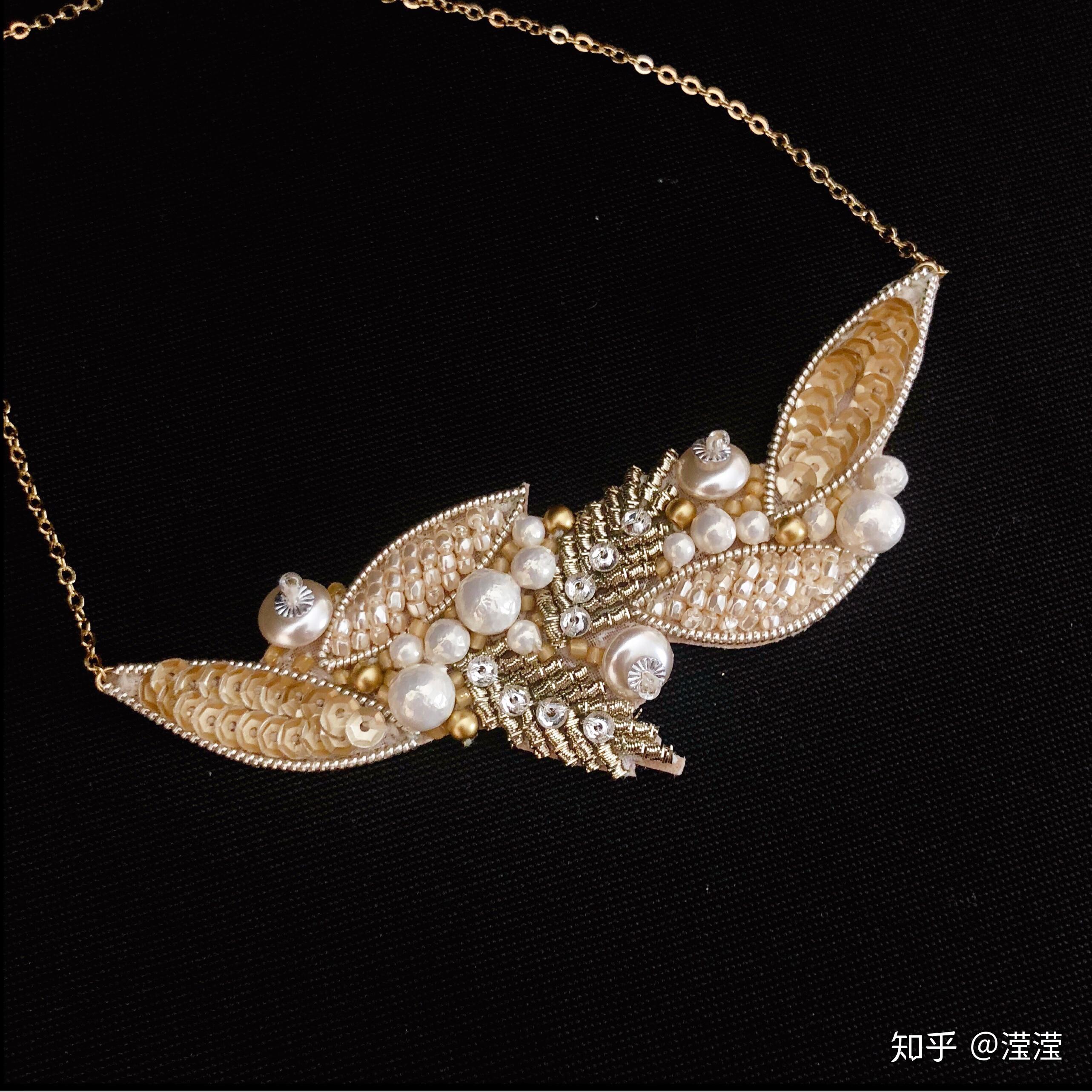 那些精致可爱的的法绣小饰品