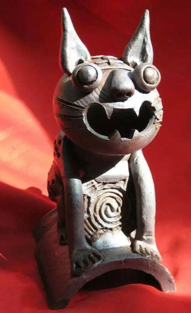 昆明非遗小瓦猫别看我很凶其实我很萌