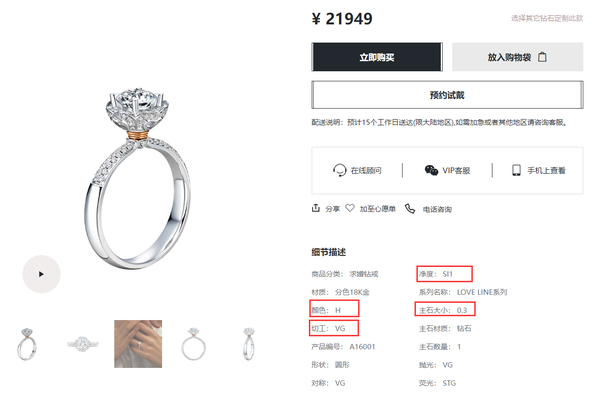 两万预算买40分品牌钻戒，还是70分定制钻戒？ - 知乎