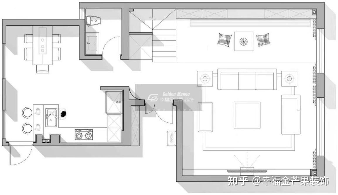 【幸福金芒果】滇池俊府240㎡现代风格|静谧之光,温柔可触 - 知乎