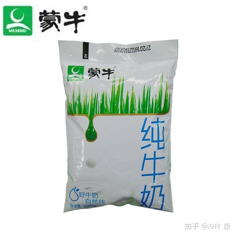 蒙牛纯牛奶纸袋和百利包有区别吗? - 知乎