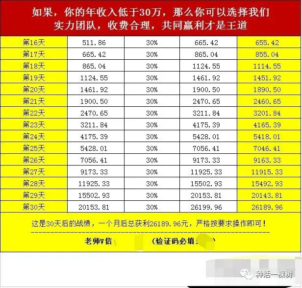 每天盈利10%图图片