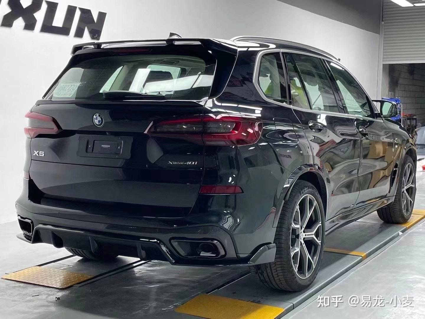 新款宝马x5g05改装黑武士包围前唇后唇侧裙尾翼中网升级外观套件