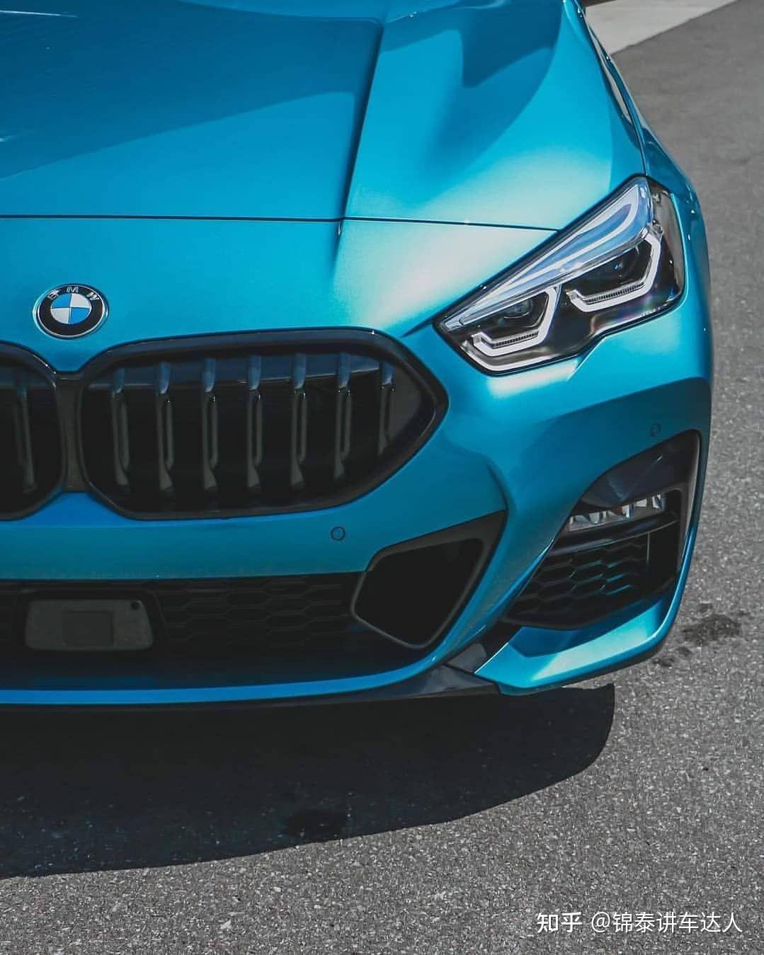 创新bmw2系四门海岸蓝