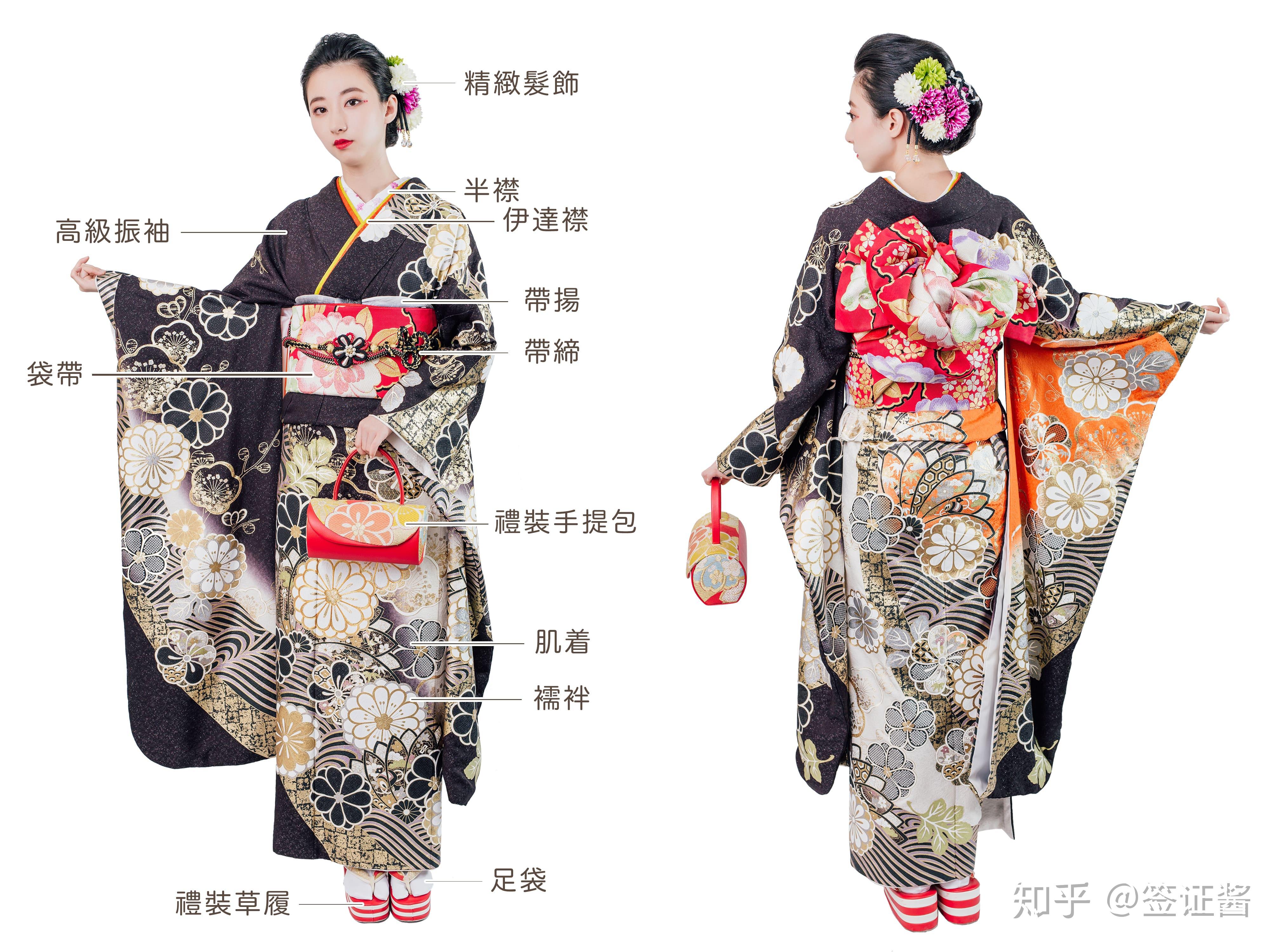 关于日本和服的种类整理 素材 绘画 画画 教… - 高清图片，堆糖，美图壁纸兴趣社区