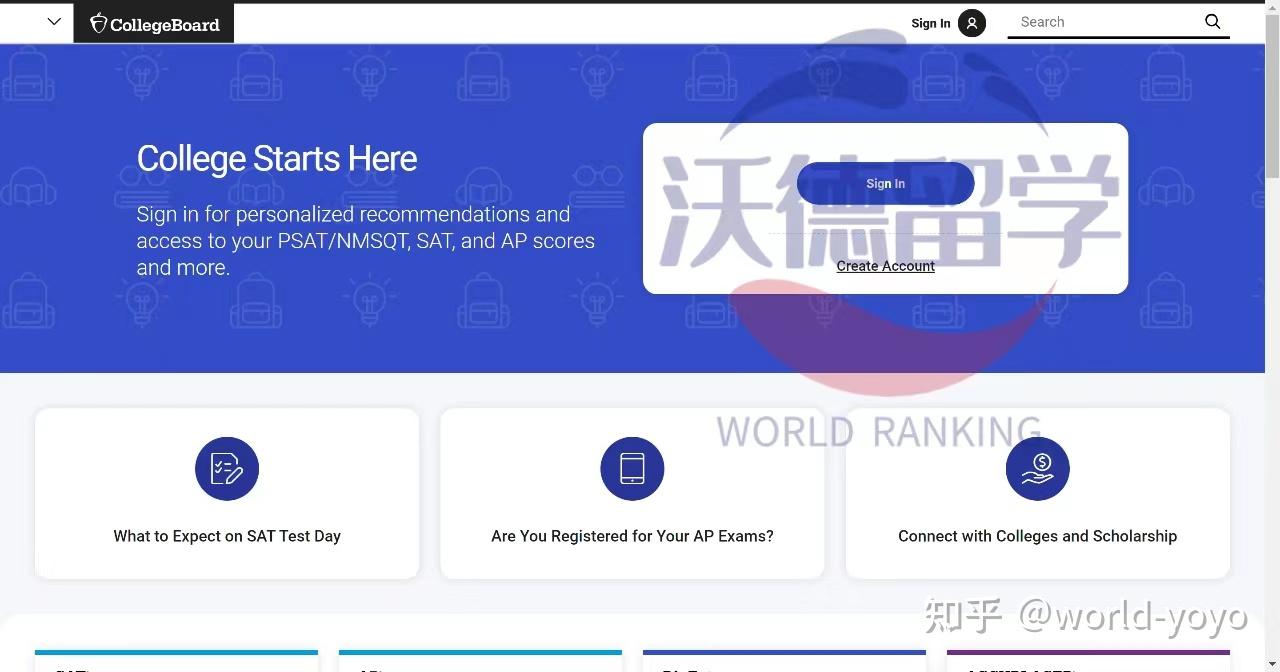 机考SAT报名指南（上）：CB账号注册全攻略- 知乎