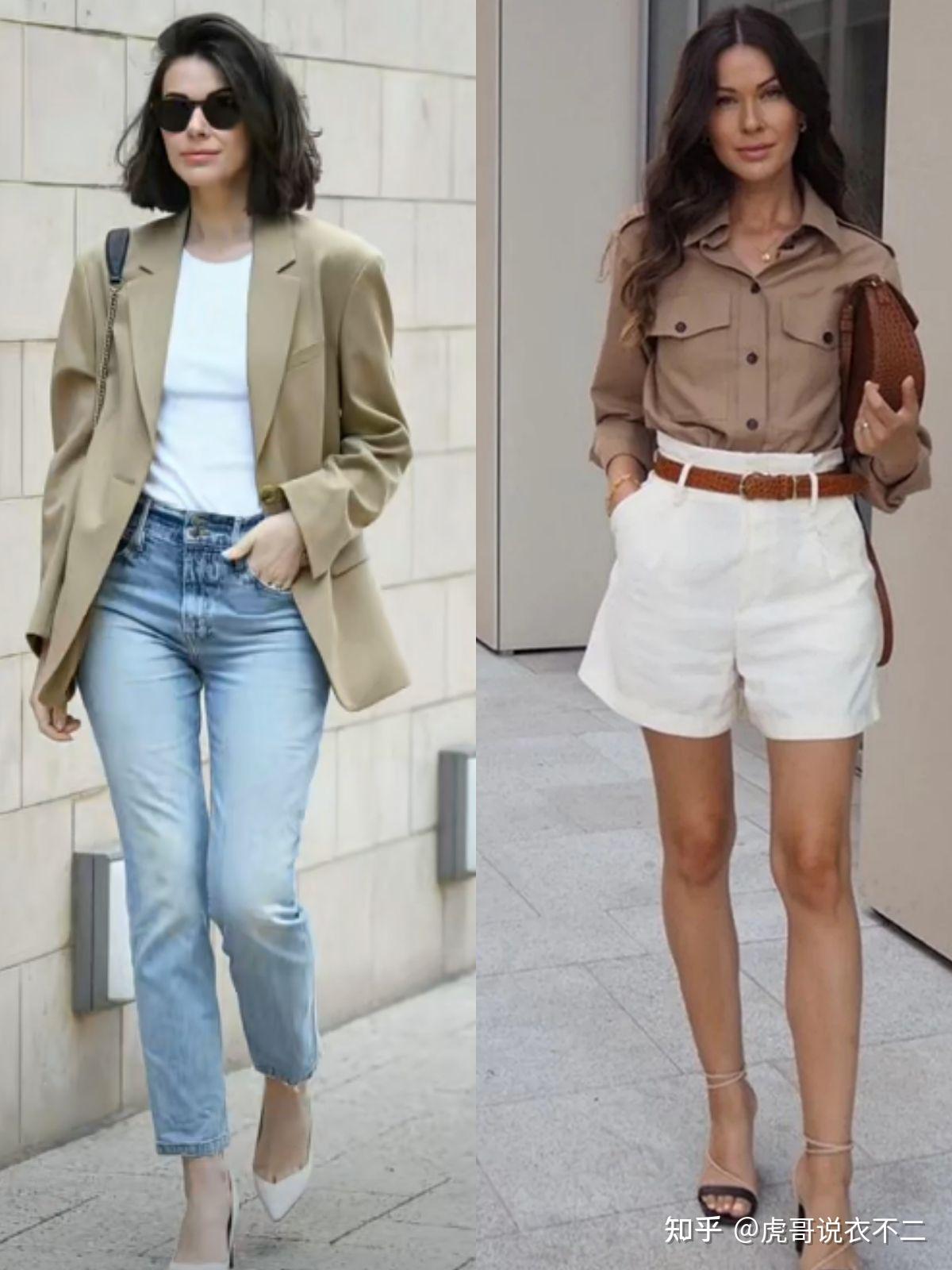 中年女人穿衣越简约越高级4个要点多套搭配穿出大女人风采