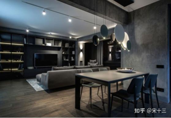 五步打造暗黑风装修，让你的“小窝”更显高级