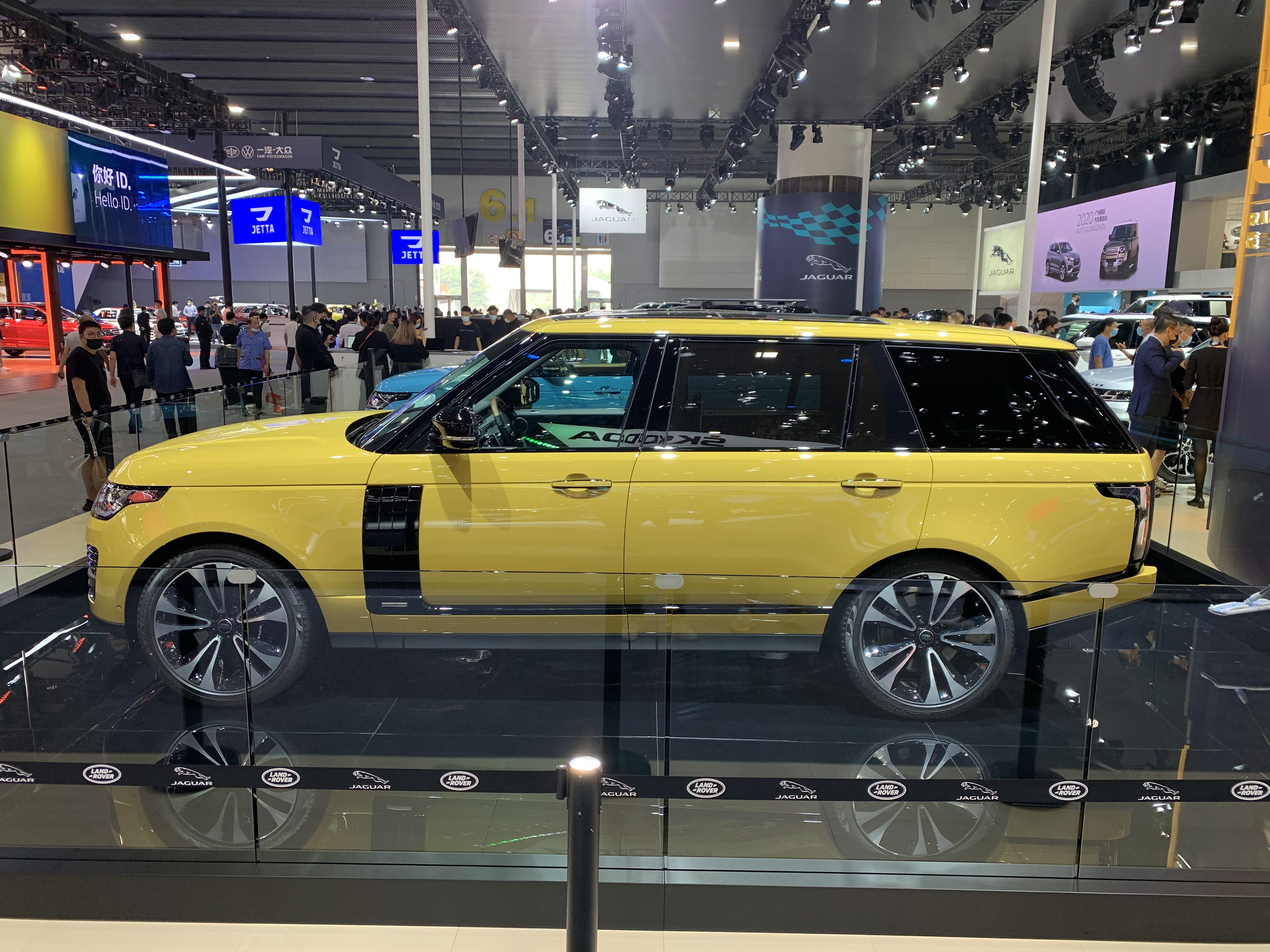 广州车展路虎揽胜50周年风云纪念版亮相售20258万元