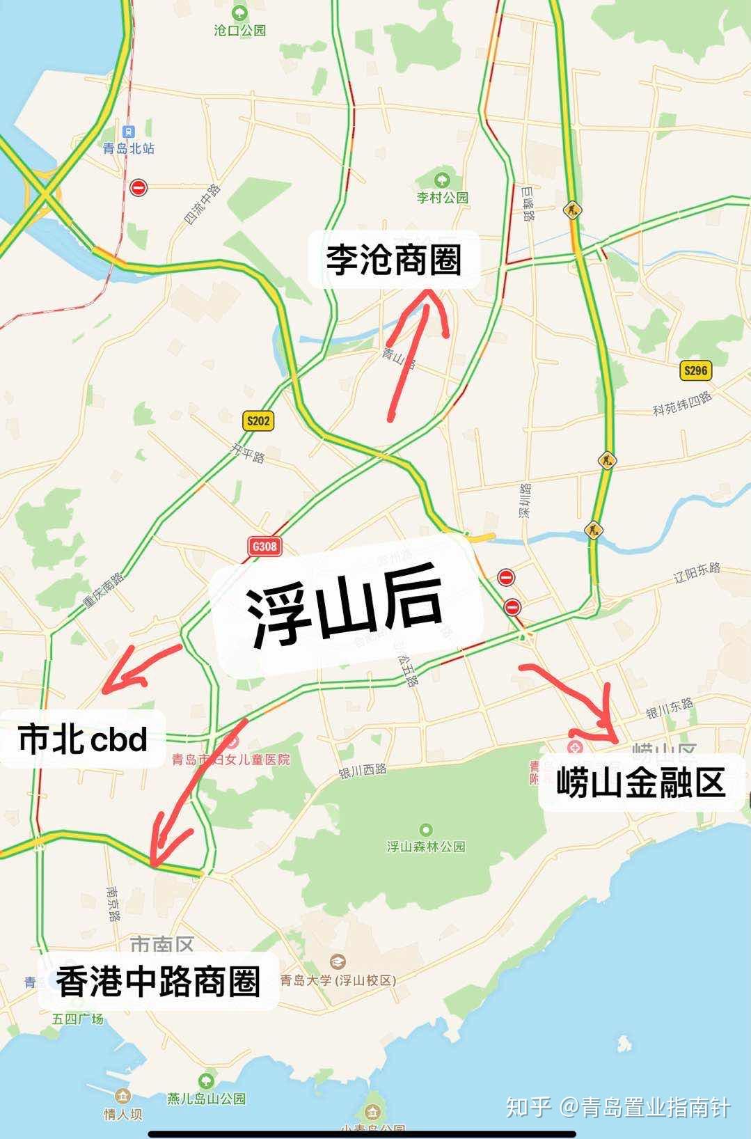 青岛沧口公园地图图片