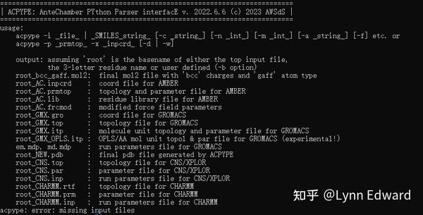 Ambertools和acpype的安装 - 知乎