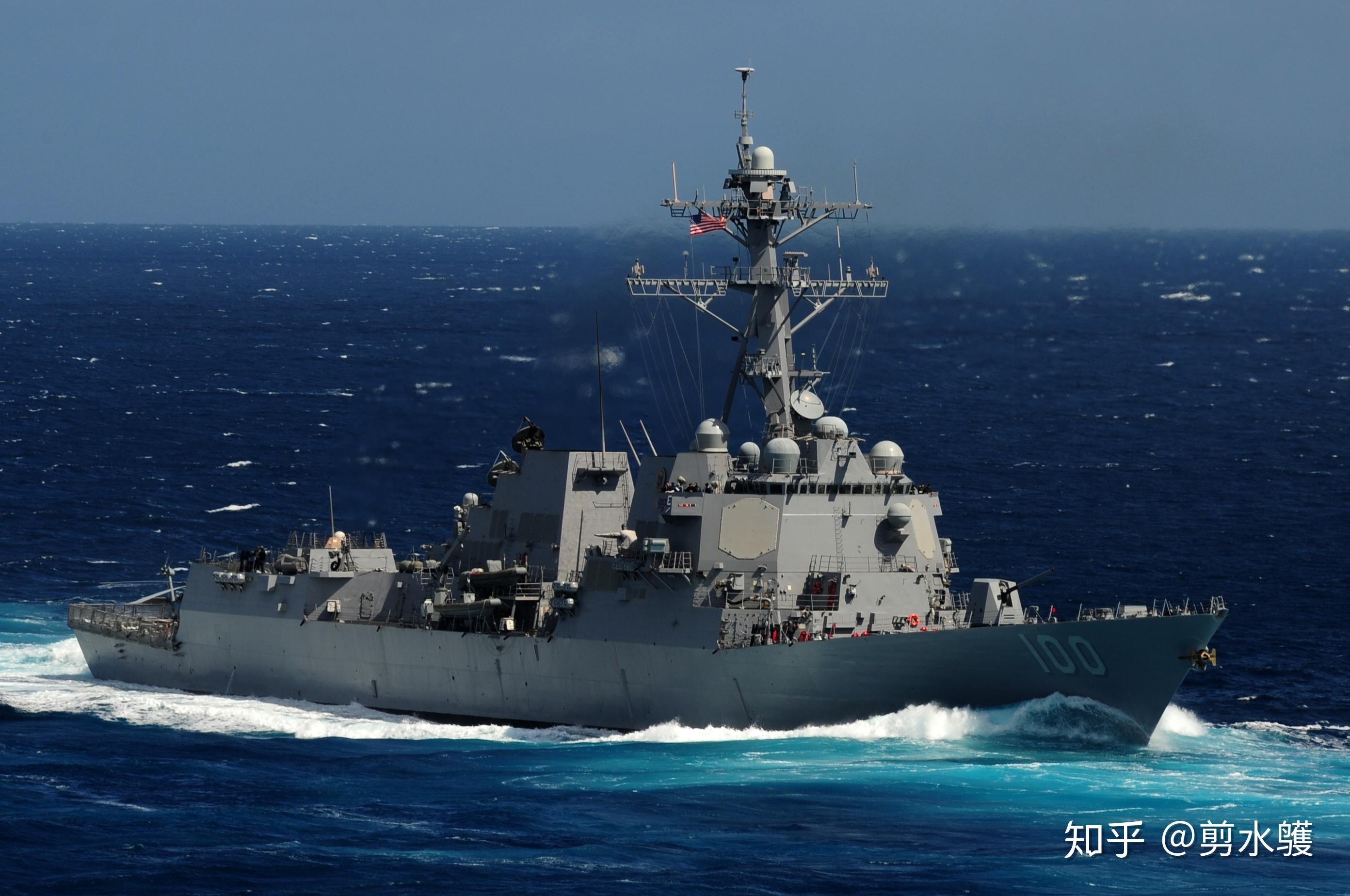 除了解放军自己的万吨大驱之外,蓝星范围内防空传感器更胜一筹的舰型