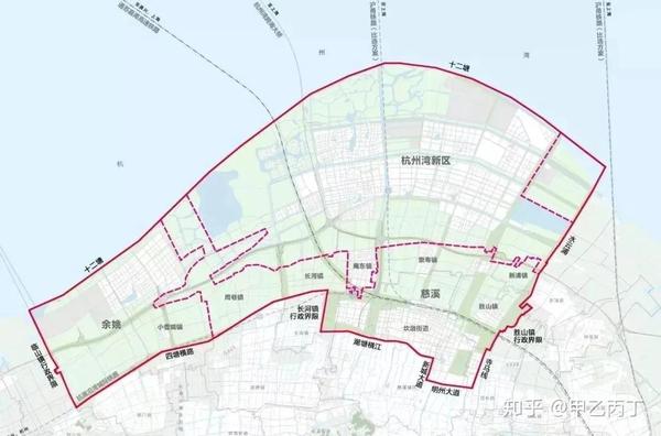 杭州湾新区(前湾新区)空间规划公示 | 5年后常住人口达80万人!沪杭40分钟城际直达! - 知乎