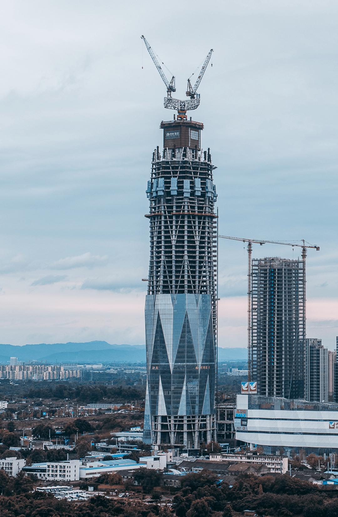 在468米的高楼俯瞰成都是一种什么体验你有哪些从高空俯瞰城市的经历