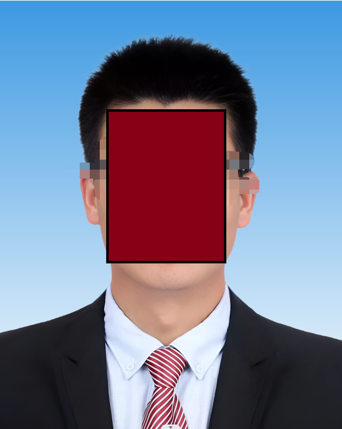 蓝白渐变证件照有些什么用途?