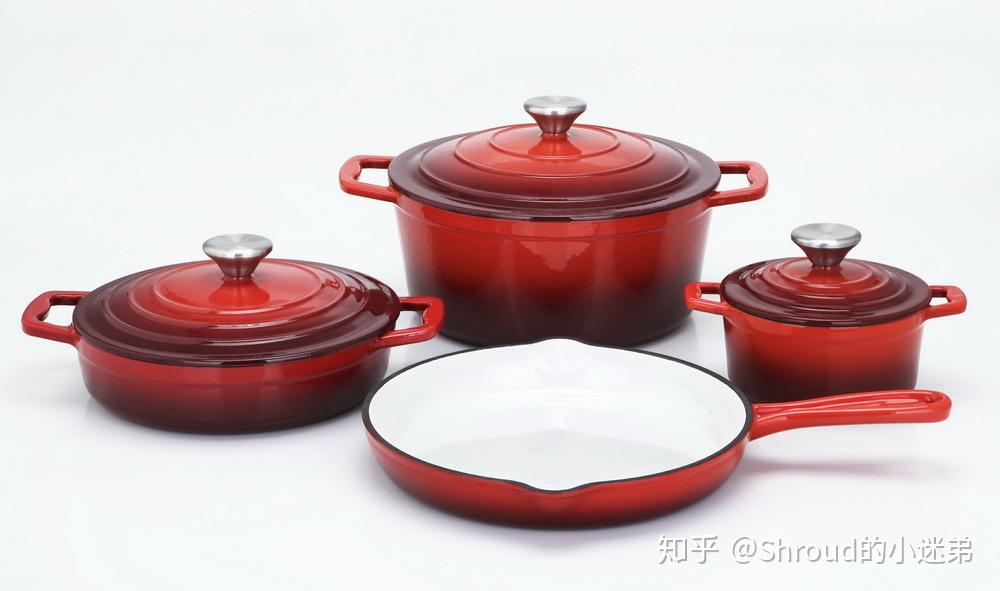 Advantages of Enamel Coated Cast Iron Cookware 知乎