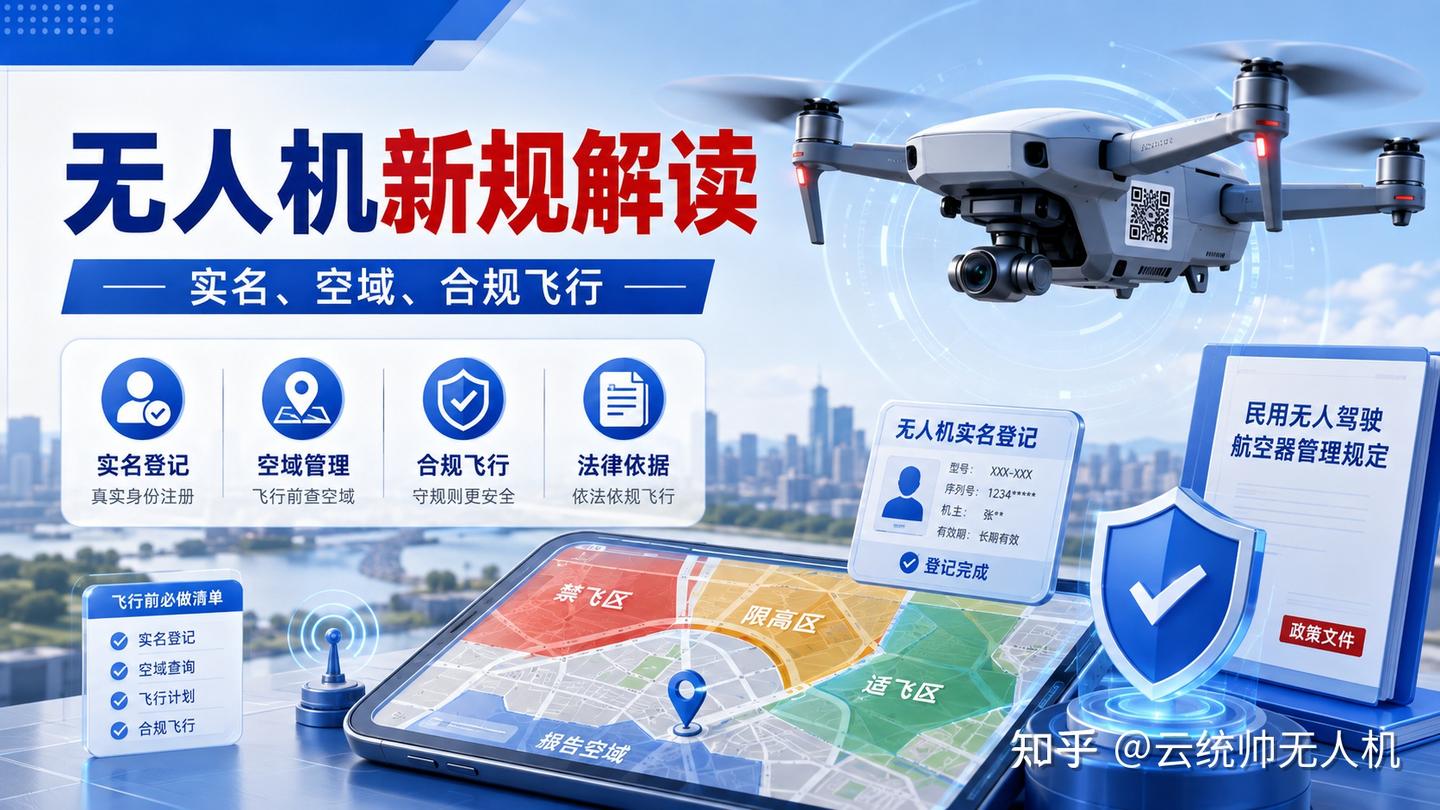 2026无人机新规来了:普通人还能飞吗?想做职业飞手的人更应该注意这4件事