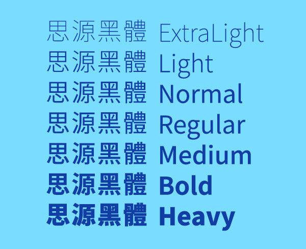 设计师必备的：思源黑体+思源宋体套装免费下载[简体最新版] - 知乎