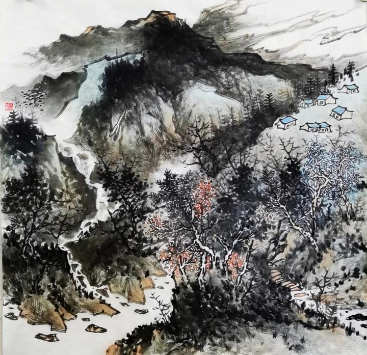 画家杨金书的艺术世界：高贵的单纯墨色的壮美- 知乎