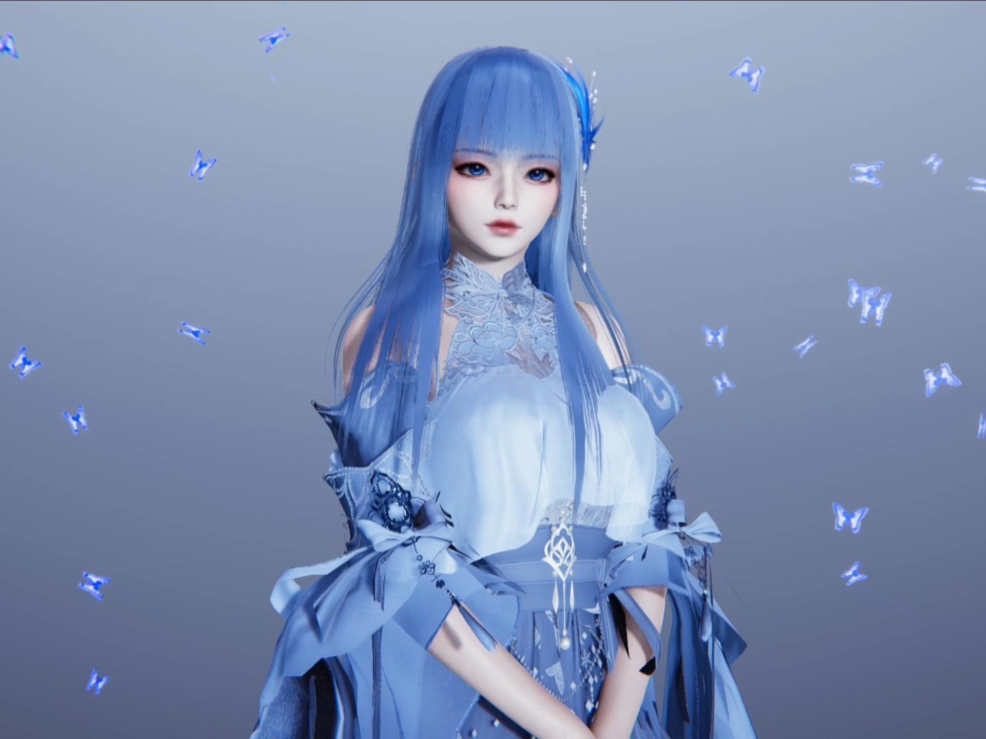 百炼成神 小蝶 人物捏脸展示