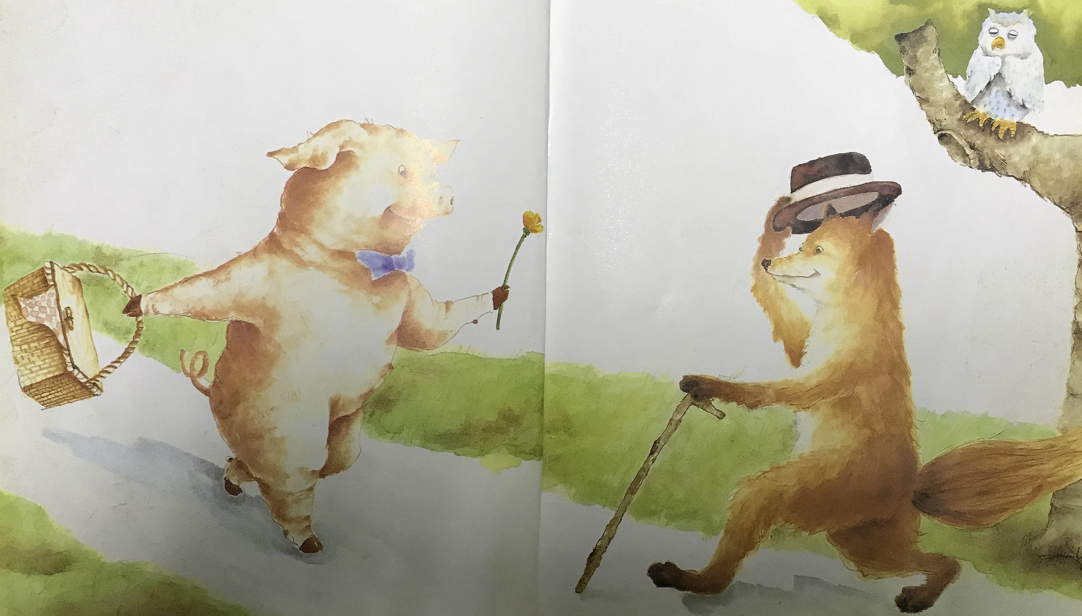 亲子计划读书篇00008猪先生去野餐