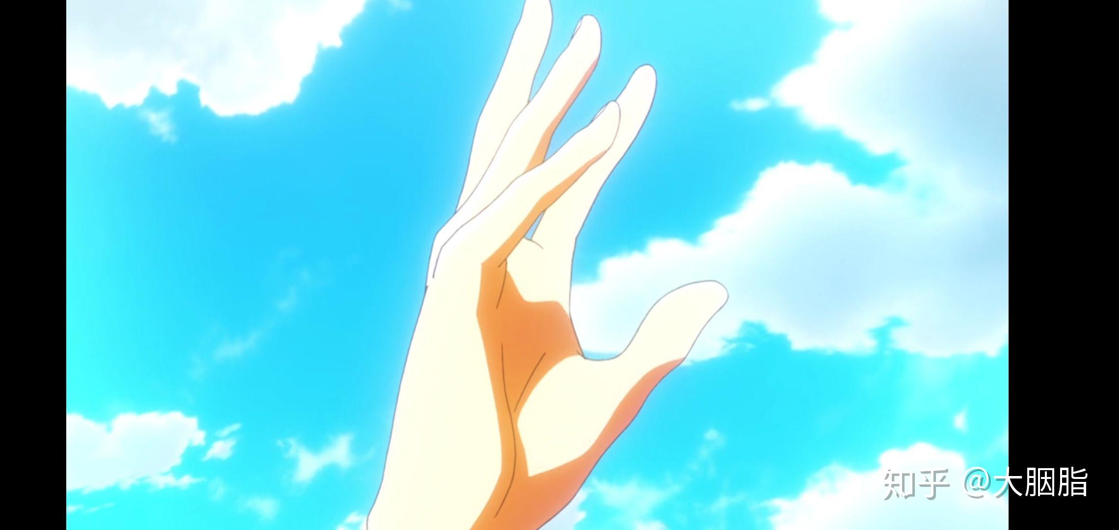 你见过哪些单手伸向天空的动漫图片