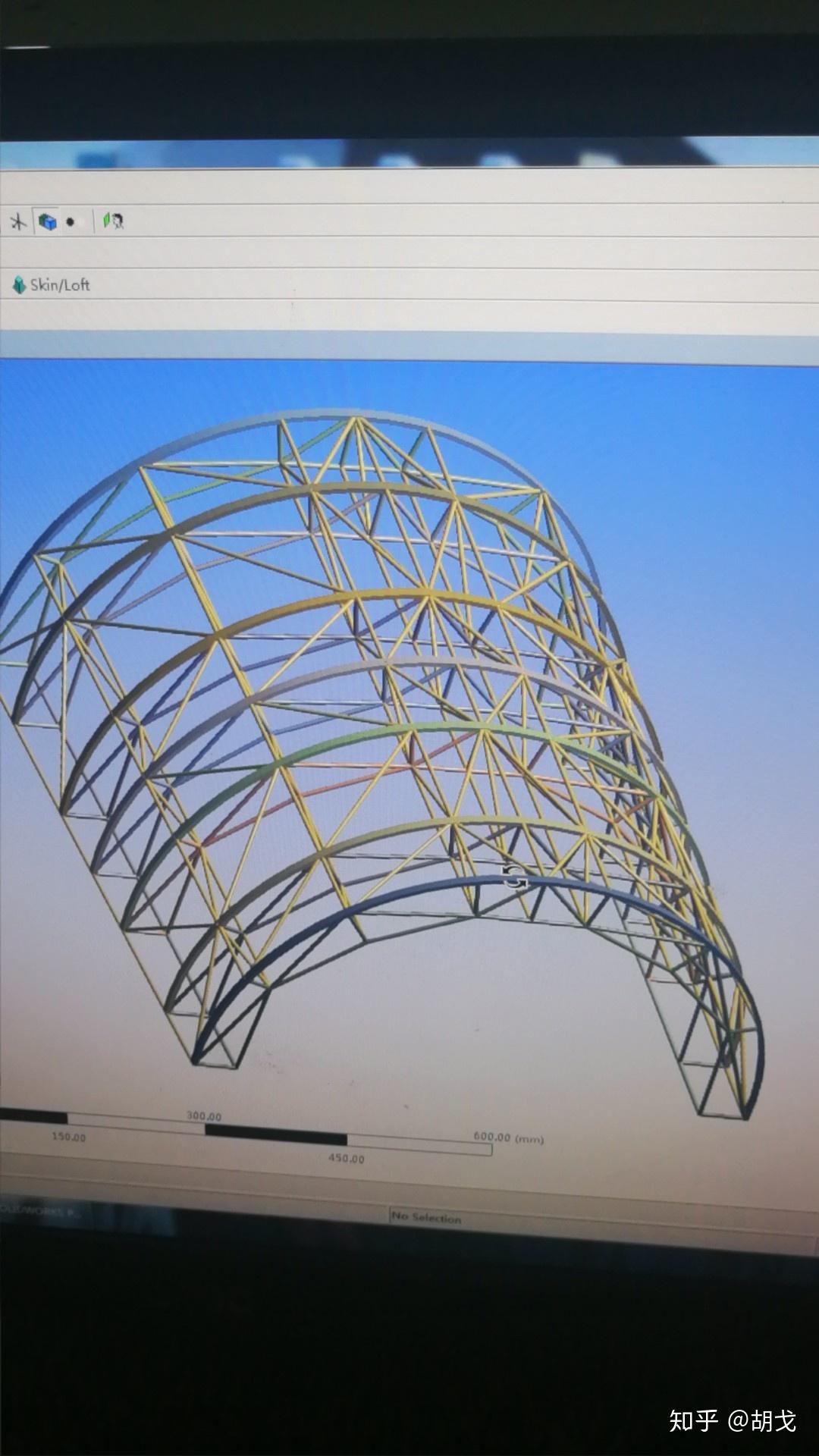 但每年各省份都有类似的结构大赛(要求用竹皮纸做模型进行承重实验的