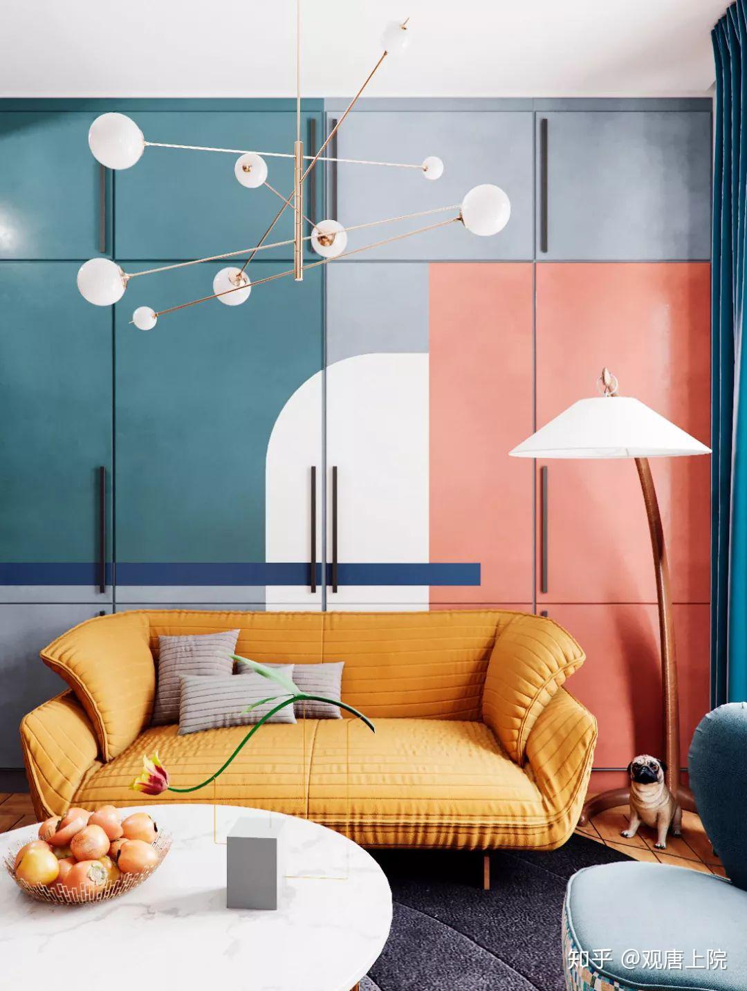 甜甜的马卡龙色系装修,治愈系色彩,暖暖的幸福