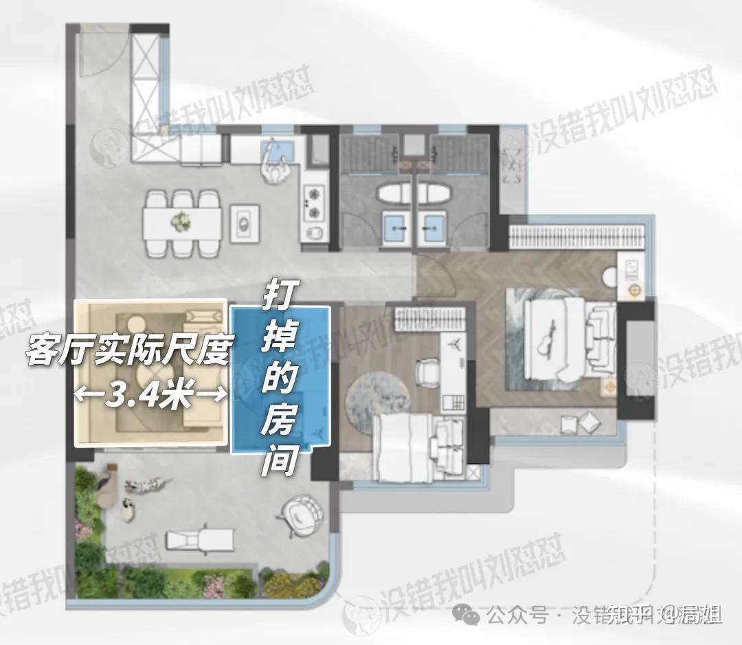 招商林屿境：140%得房率？好重的滤镜 - 知乎