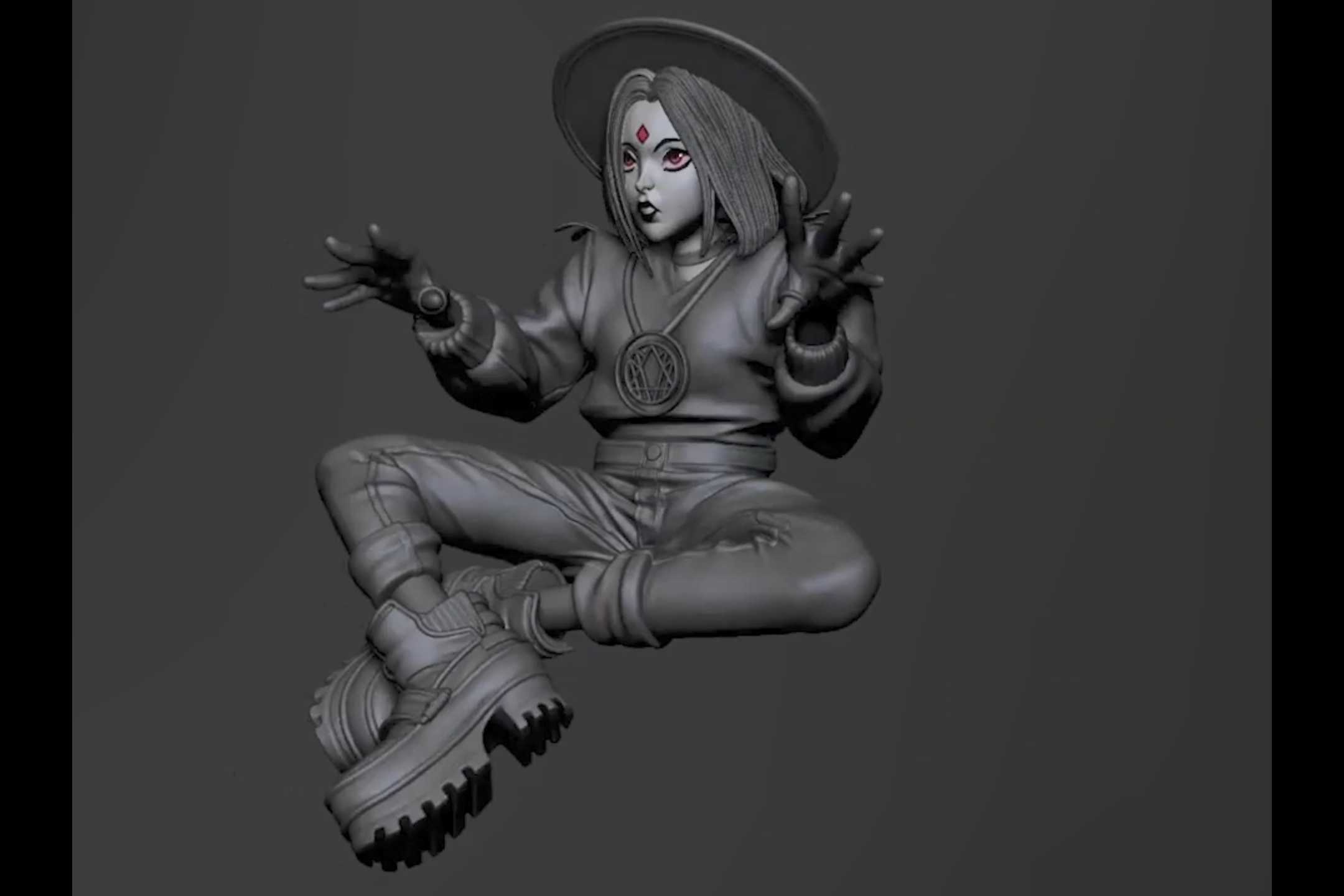 3d建模龟龟3d模型制作过程zbrush加速雕刻