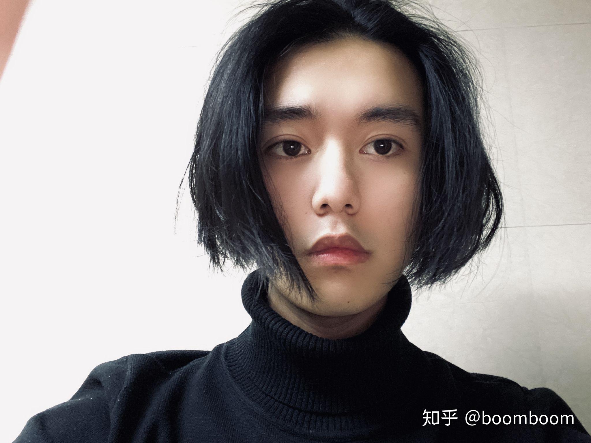 男生留长发怎么打理过渡期的发型