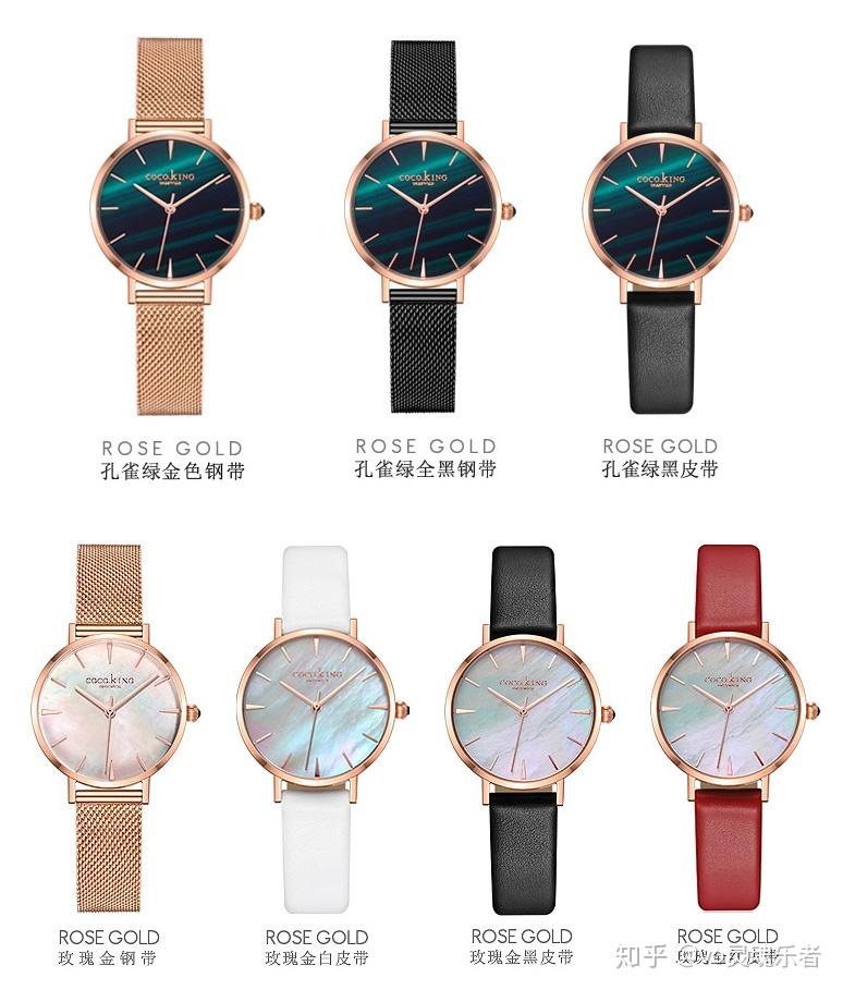 好看不贵的小众手表品牌cocoking超级配当夏服饰搭配