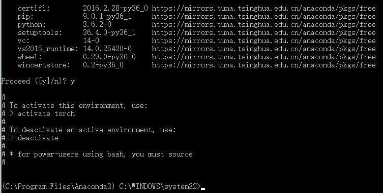 win10下安装anaconda pytorch pycharm