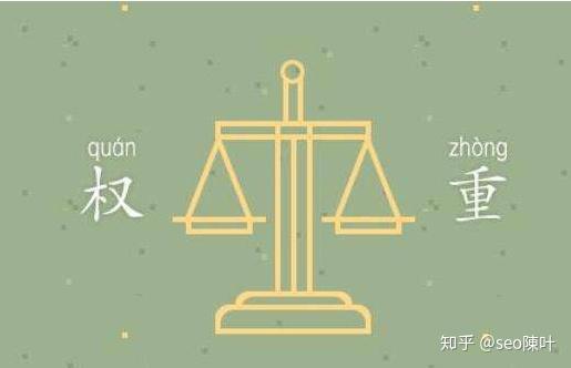 权重越大说明什么=权重大于1说明什么